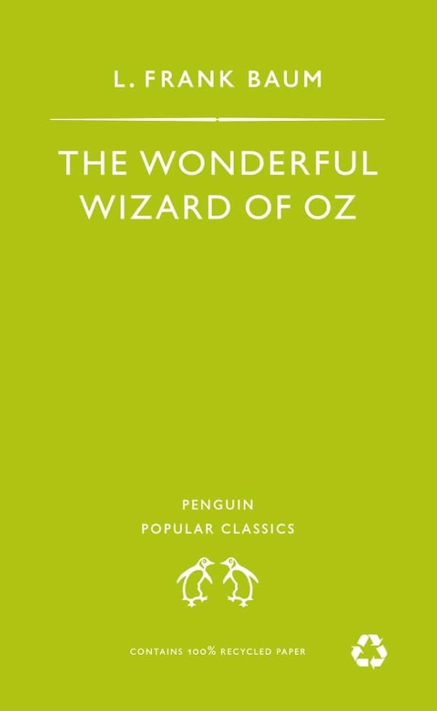 Capa do livro The  wonderful wizard of Oz