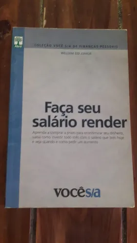 Capa do livro FAÇA SEU SALÁRIO RENDER