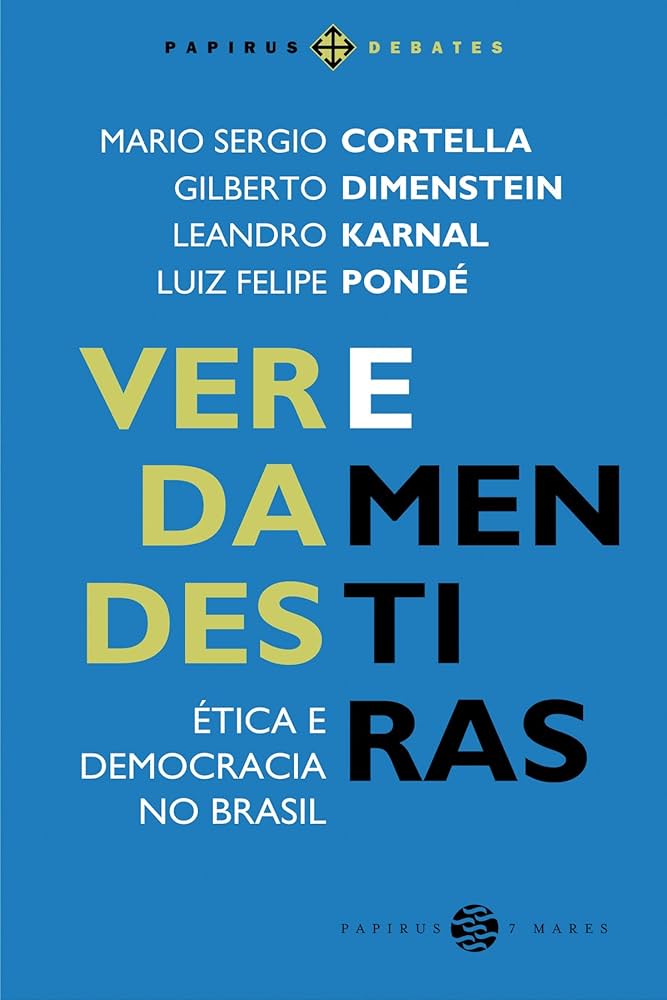 Capa do livro Verdades e mentiras: ética e democracia no Brasil