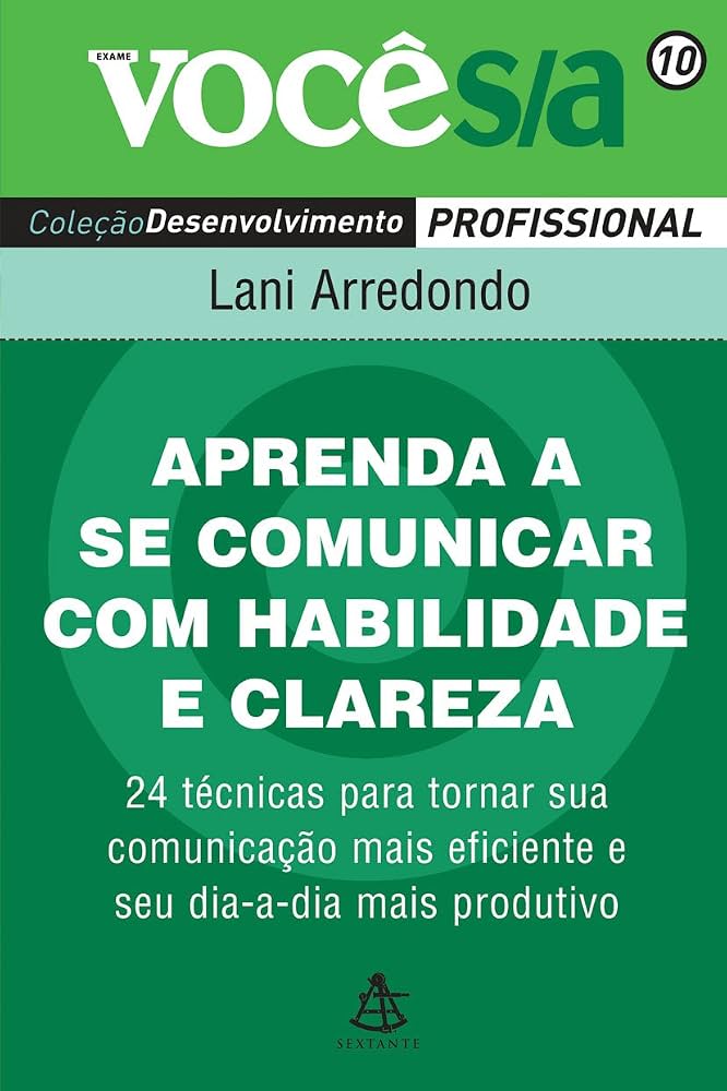 Capa do livro APRENDA A SE COMUNICAR COM HABILIDADE E CLAREZA