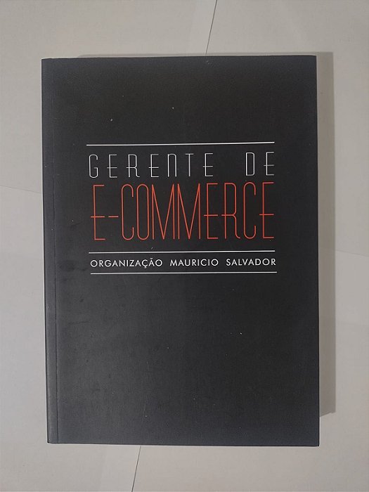 Capa do livro Gerente de ecommerce